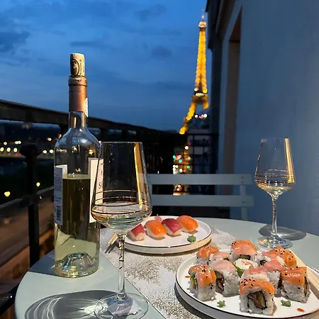 Apartment Breathtaking View On The Seine Steps From The Eiffel Tower Paris